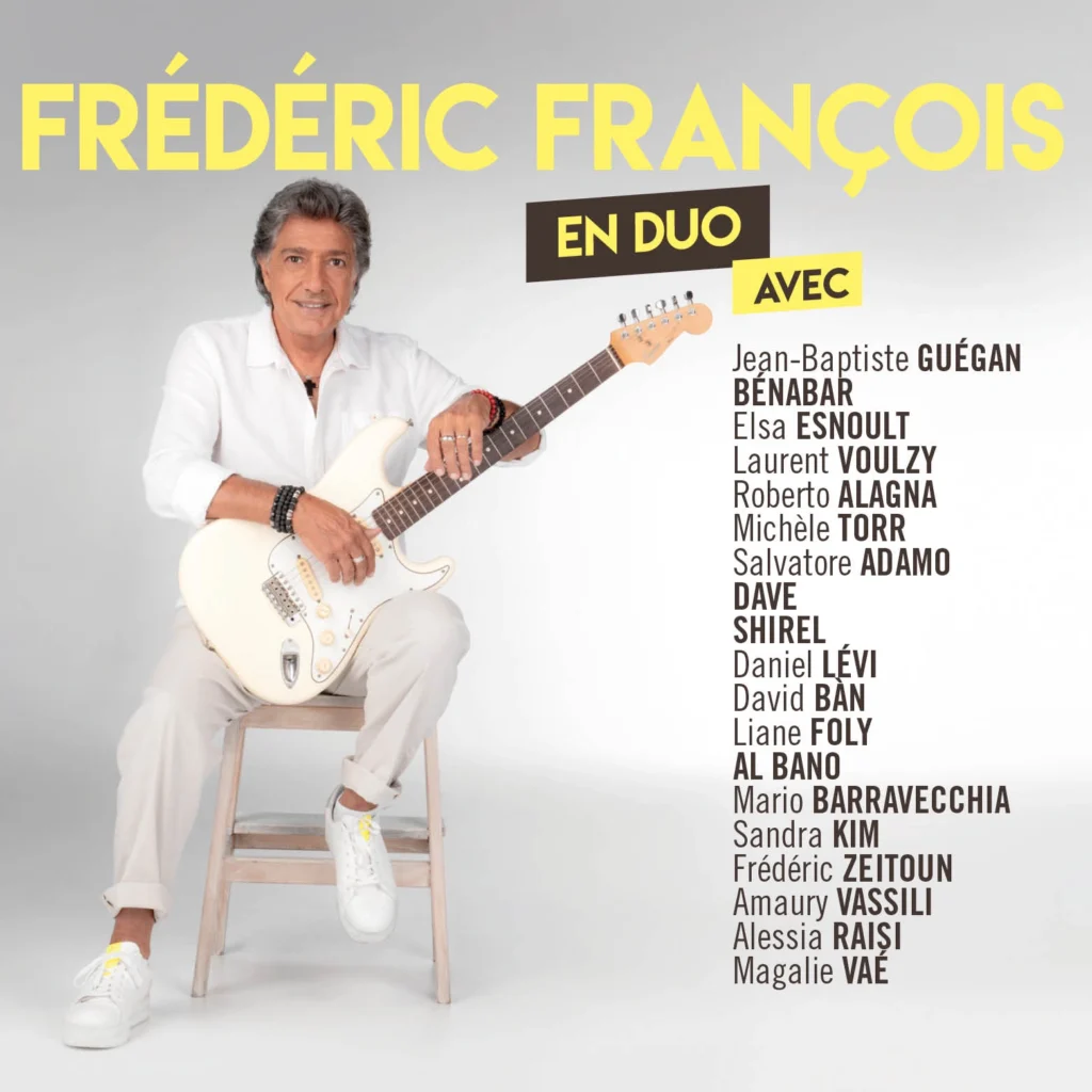 Pochette officielle de l'album « En Duo » de Frédéric François (2022), avec Magalie VAÉ sur le titre « Pour Toi »